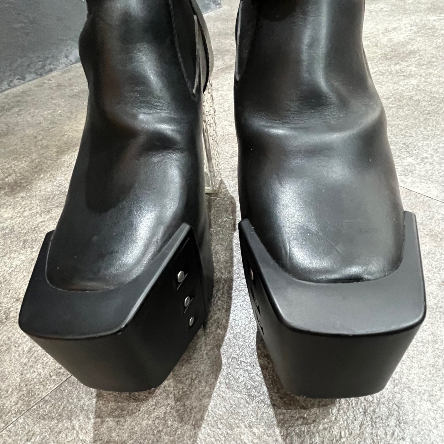 国内正規 Rick Owens Grill Kiss Boots RU02A5825 グリル