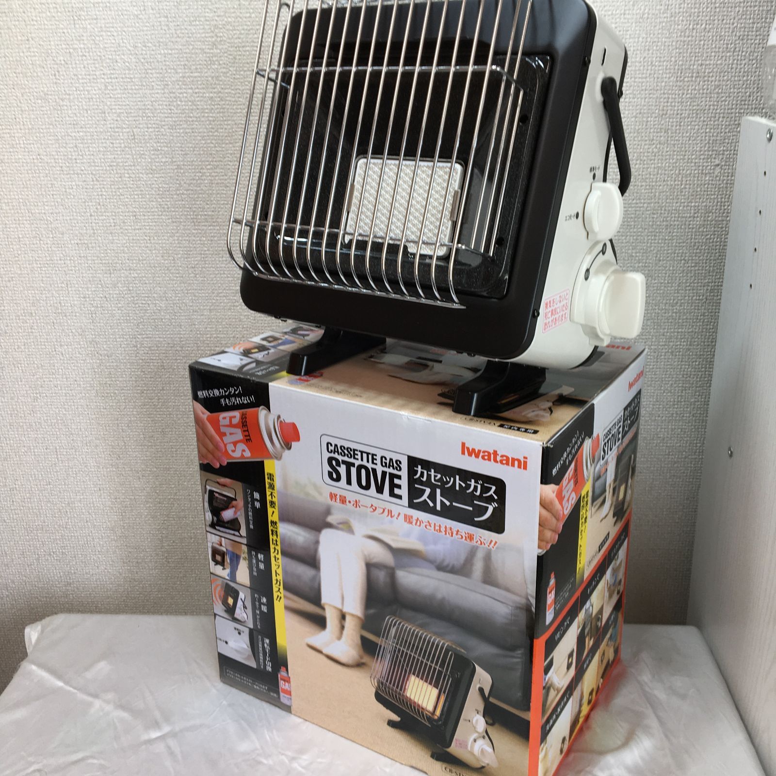 ♪Iwatani/イワタニ カセットガスストーブ CB-STV-EX 酸っぱ 未使用 札幌□