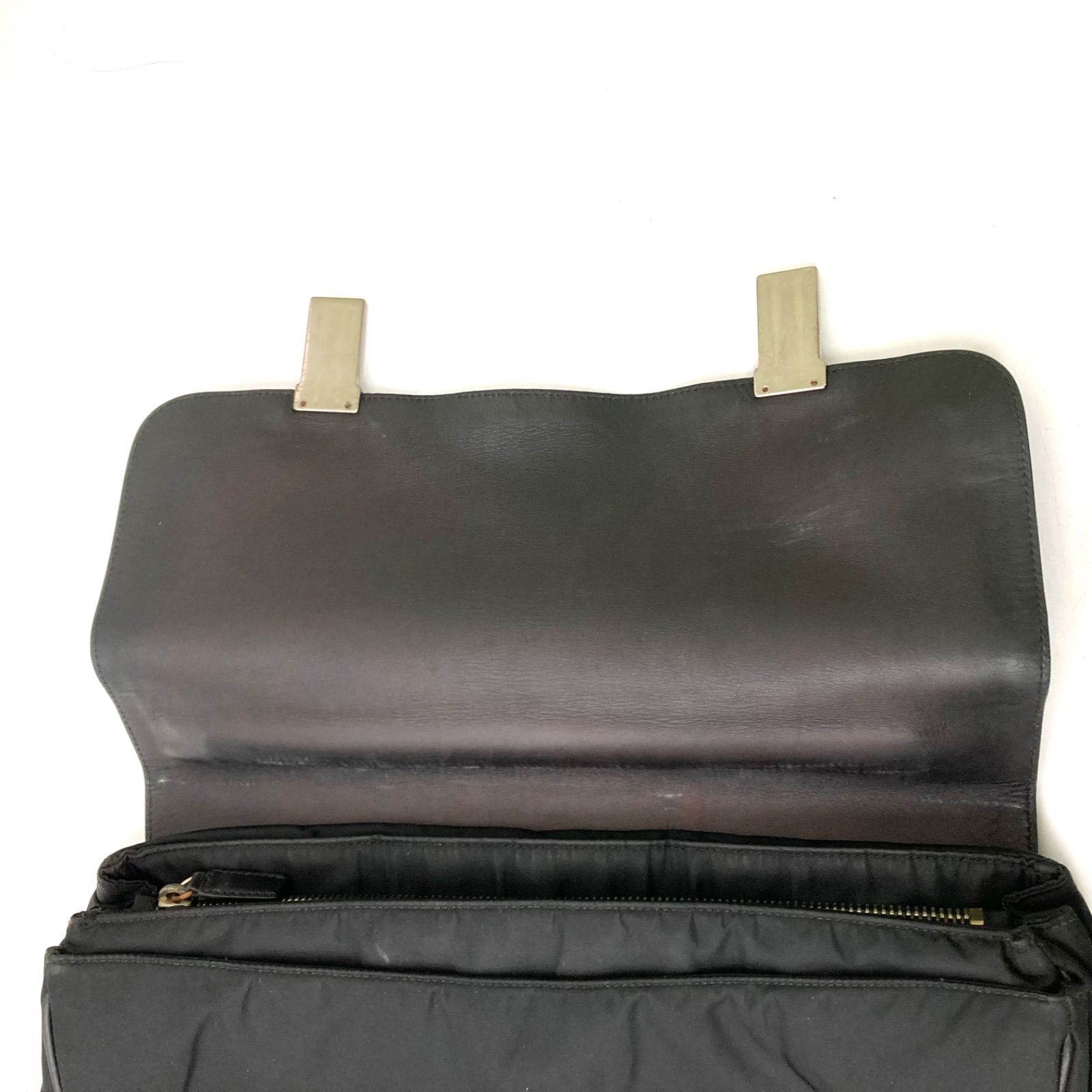 PRADA ビジネスバッグ ブラック 🌟最終価格🌟【PRADA】プラダ ビジネスバッグ ブリーフケース