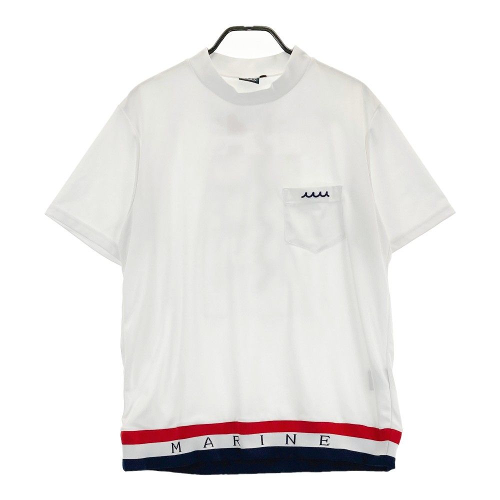 サイズ：7 MUTA MARINE ムータマリン ハイネック 半袖Tシャツ