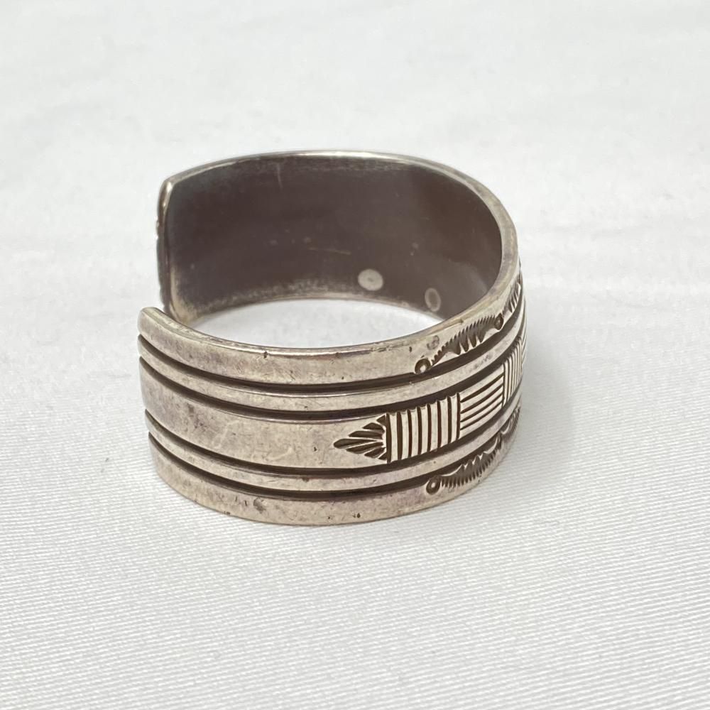 ナバホ　ブルースモーガン　バングル　スターリング ナバホ ブルースモーガン バングル スターリング Indian Jewelry