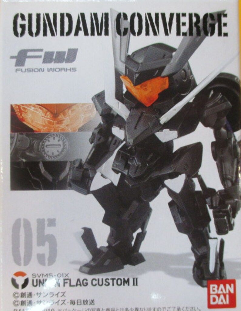 BANDAI FW GUNDAM CONVERGE 1 ユニオン フラッグ カスタムII 05