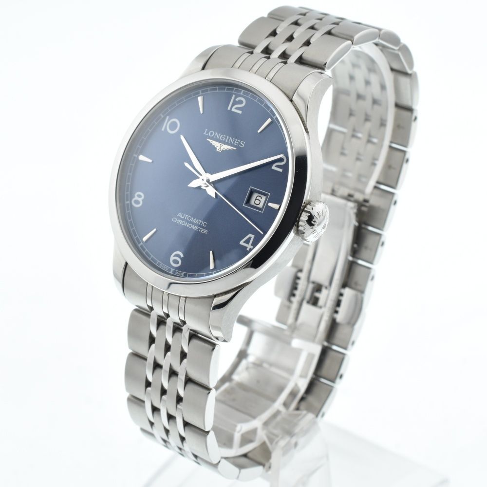 ロンオーダー ロンジン LONGINES L2.820.4.96.6 レコード デイト 裏スケ クロノ