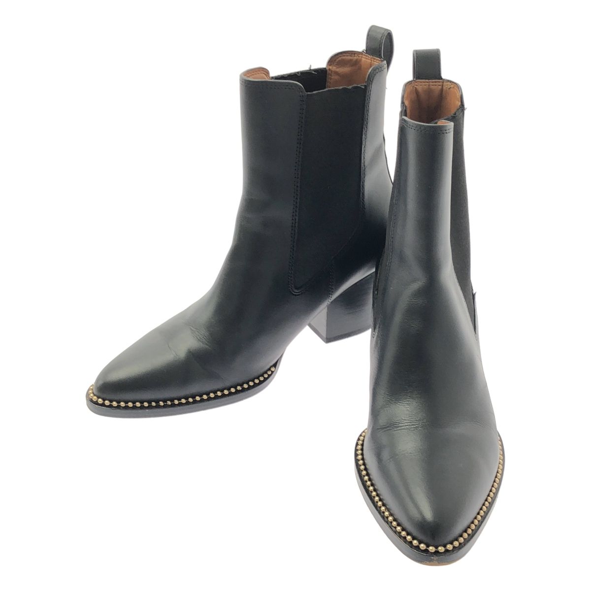 COACH / コーチ | CC786 ピアス サイドゴア ブーティ ショートブーツ