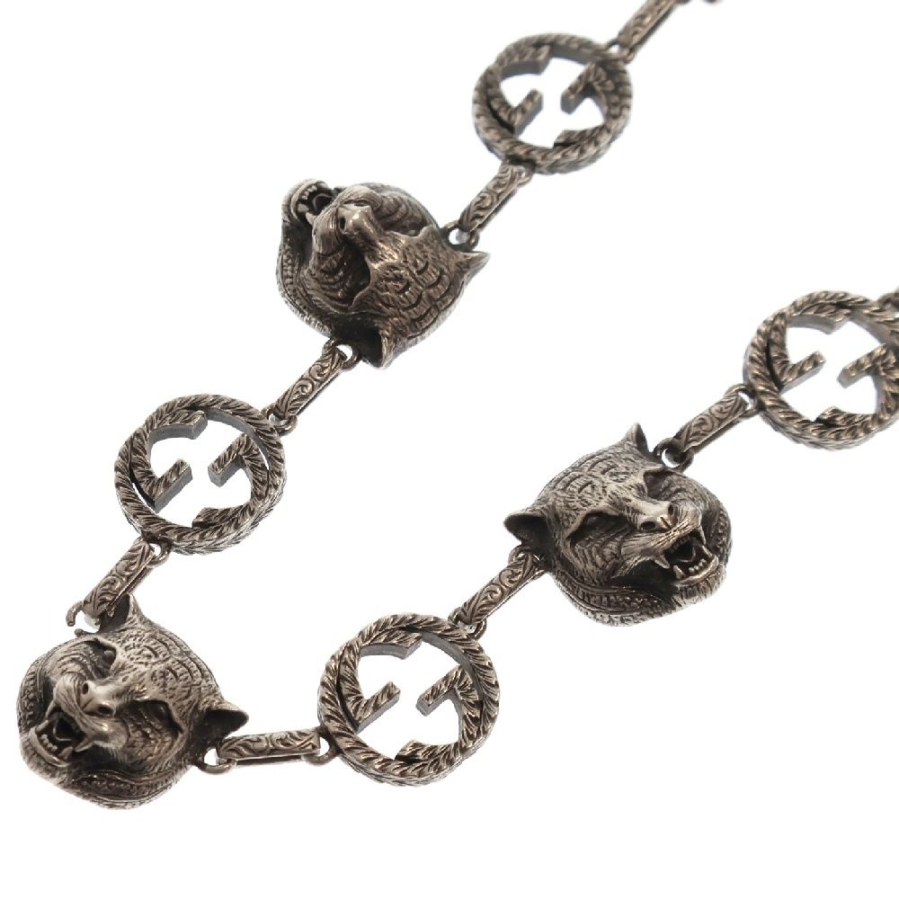 GUCCI キャットヘッド ネックレス シルバー 075121 楽天市場】【ジュエリー】【新品仕上げ済】GUCCI グッチ