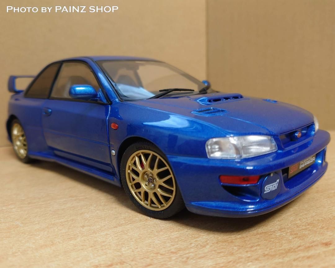 1/18 スバル インプレッサ 22B 1998 ブルー ソリド製コレクション