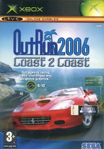 XBソフト UK版 OutRun 2006 Coast 2 Coast 版本体動作可