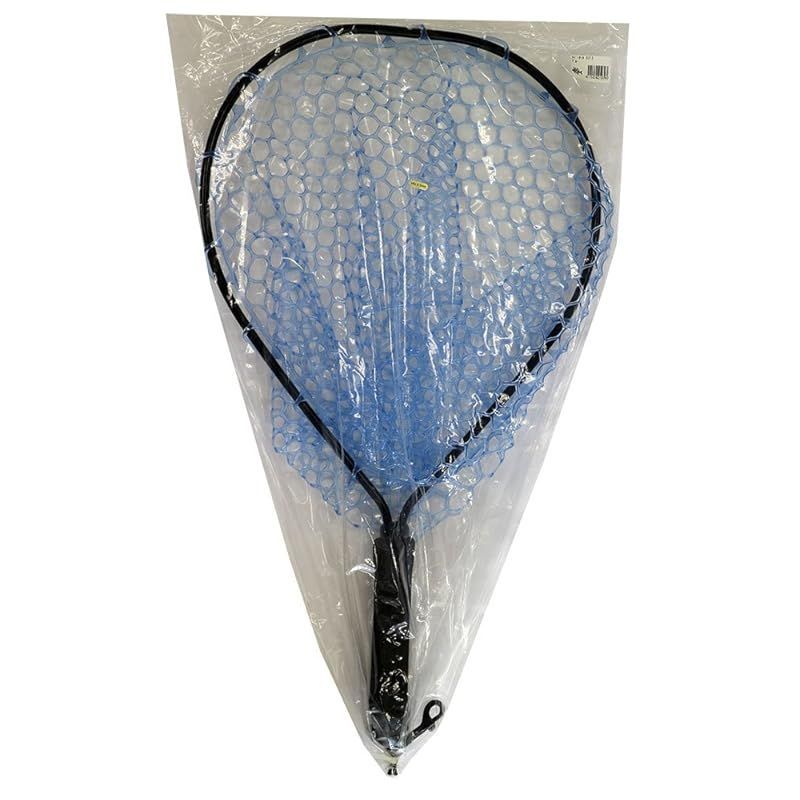 スミス(SMITH LTD) ランディングネット ラバーネット 300H×380W ブルー 0