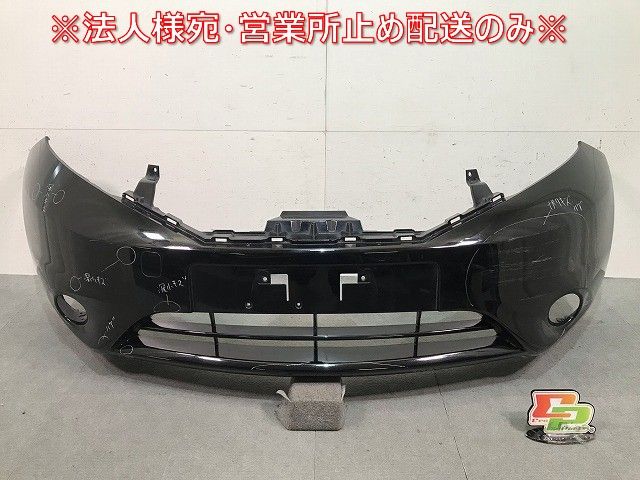 ノート E12/HE12/NE12/SNE12 純正 前期 フロントバンパー 62022  3VA0H ブラック カラーNo.KH3 日産 (114158)