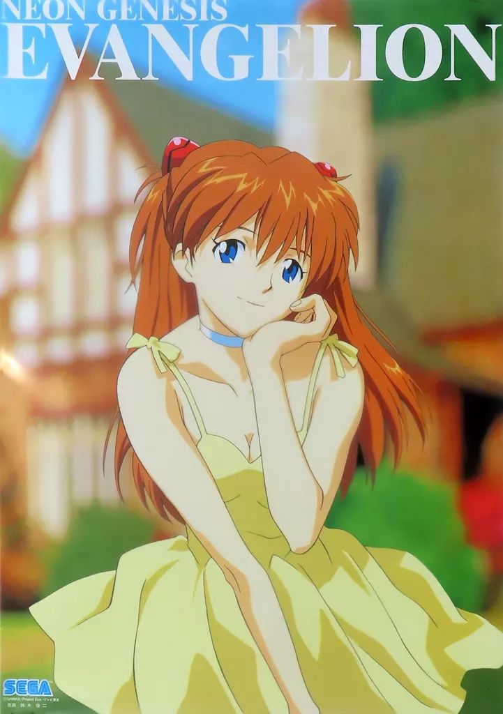 中古】ポスター B2ポスター ポスターヒーローズ 惣流・アスカ