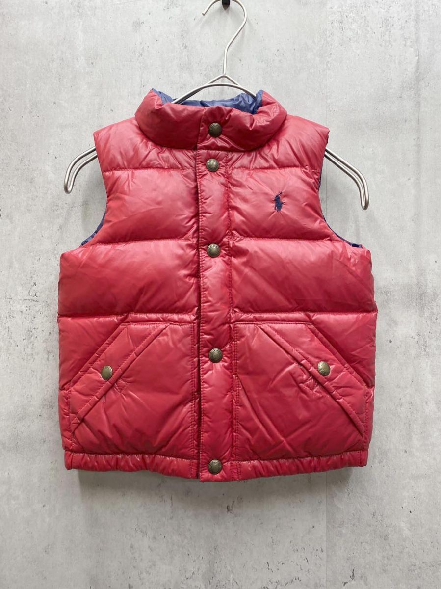 Ralph Lauren ラルフローレン リバーシブル ダウンベスト size24
