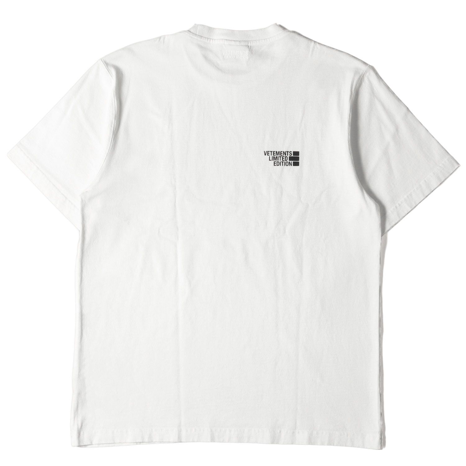 VETEMENTS ヴェトモン Tシャツ サイズ:M ブランドロゴ 半袖 Logo 