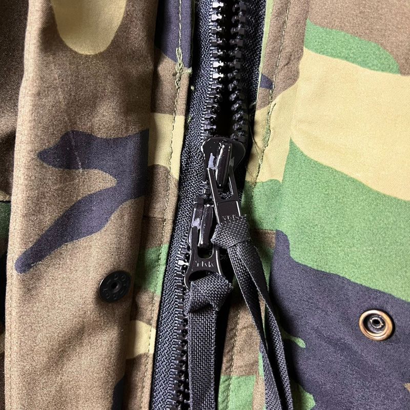 90s US ARMY 米軍実物 ECWCS 1st Gen 後期 ウッドランド カモ