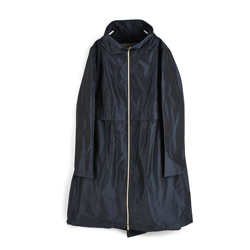 レディース フーデットロングコート