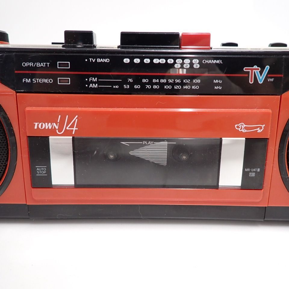 ∬ SANYO MR-U4TIII MR-U4T3 TOWN U4 タウンU4 レッド 三洋電機