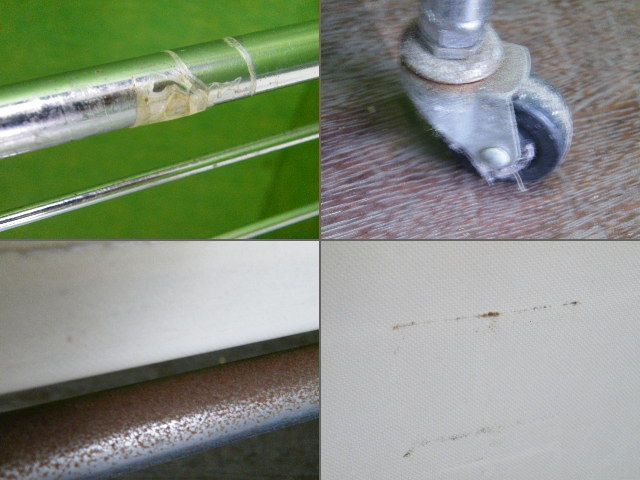 中折れワゴン クロームフレーム