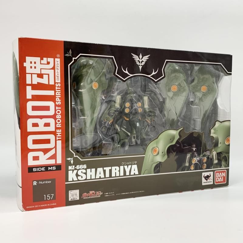 テープ二度貼 バンダイ 機動戦士ガンダムUC ユニコーン ROBOT魂 SIDE MS NZ-666 クシャトリヤ 17