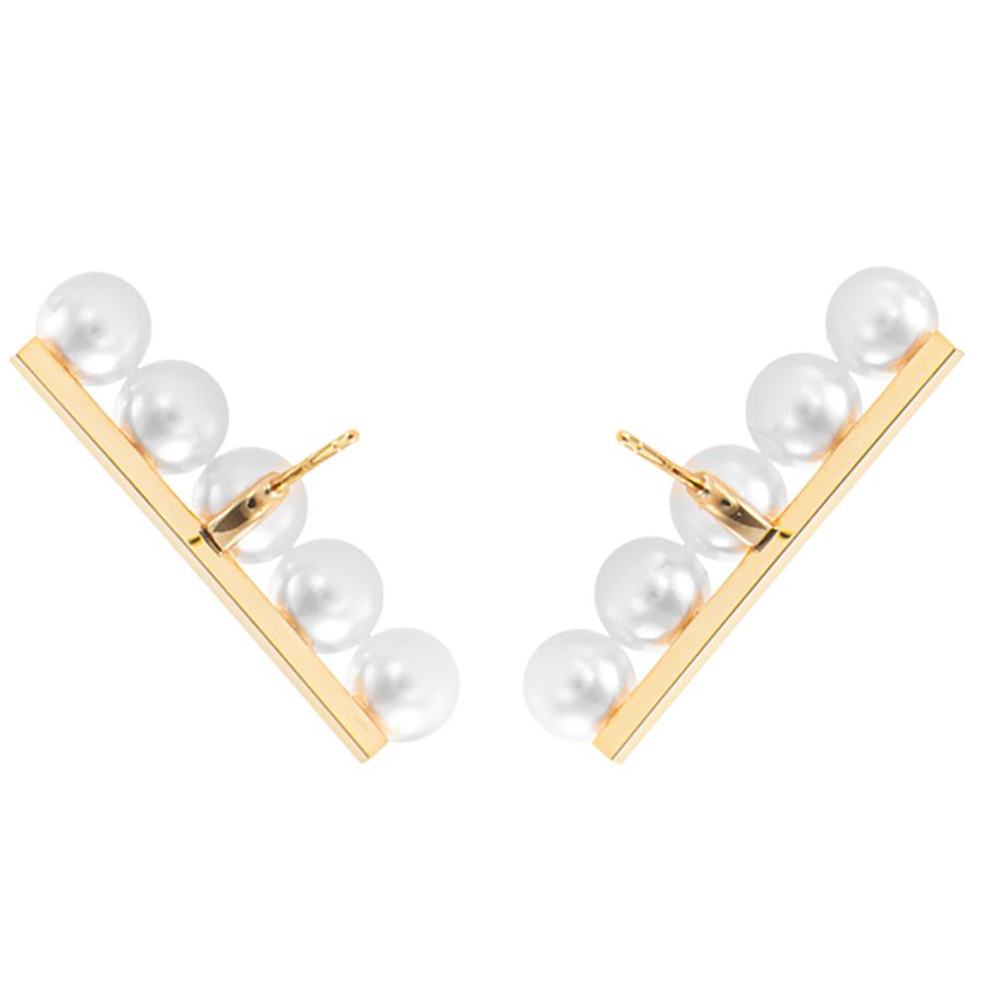 TASAKI タサキ バランス プラス イヤリング E-3842-18KYG ピアス
