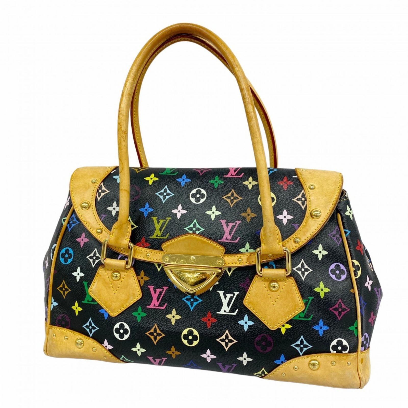 ルイ ヴィトン Louis Vuitton ルイ ヴィトン ショルダーバッグ モノグラム マルチ ビバリーGM M40202 ノワールレディース