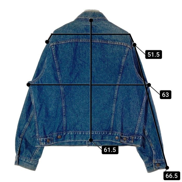 シースカイ ☆Levi's リーバイス 70506-0216 USA製 755工場 トラッカージャケット