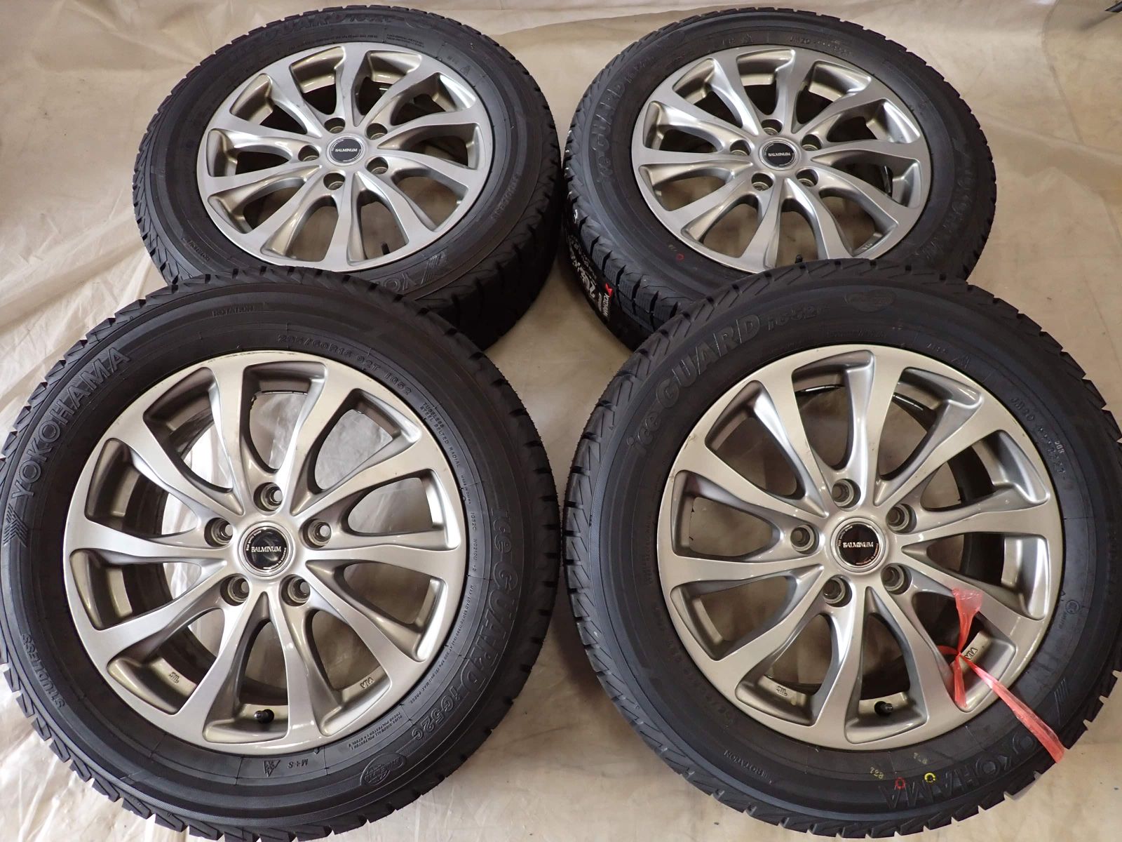 冬 製 4本 会社宛 205 60R16×6.5J 92T ヨコハマ アイスガード IG52C アルミ エスクァイア ノア ラフェスタ NO D6413 FFCRYSTALESIA_COM