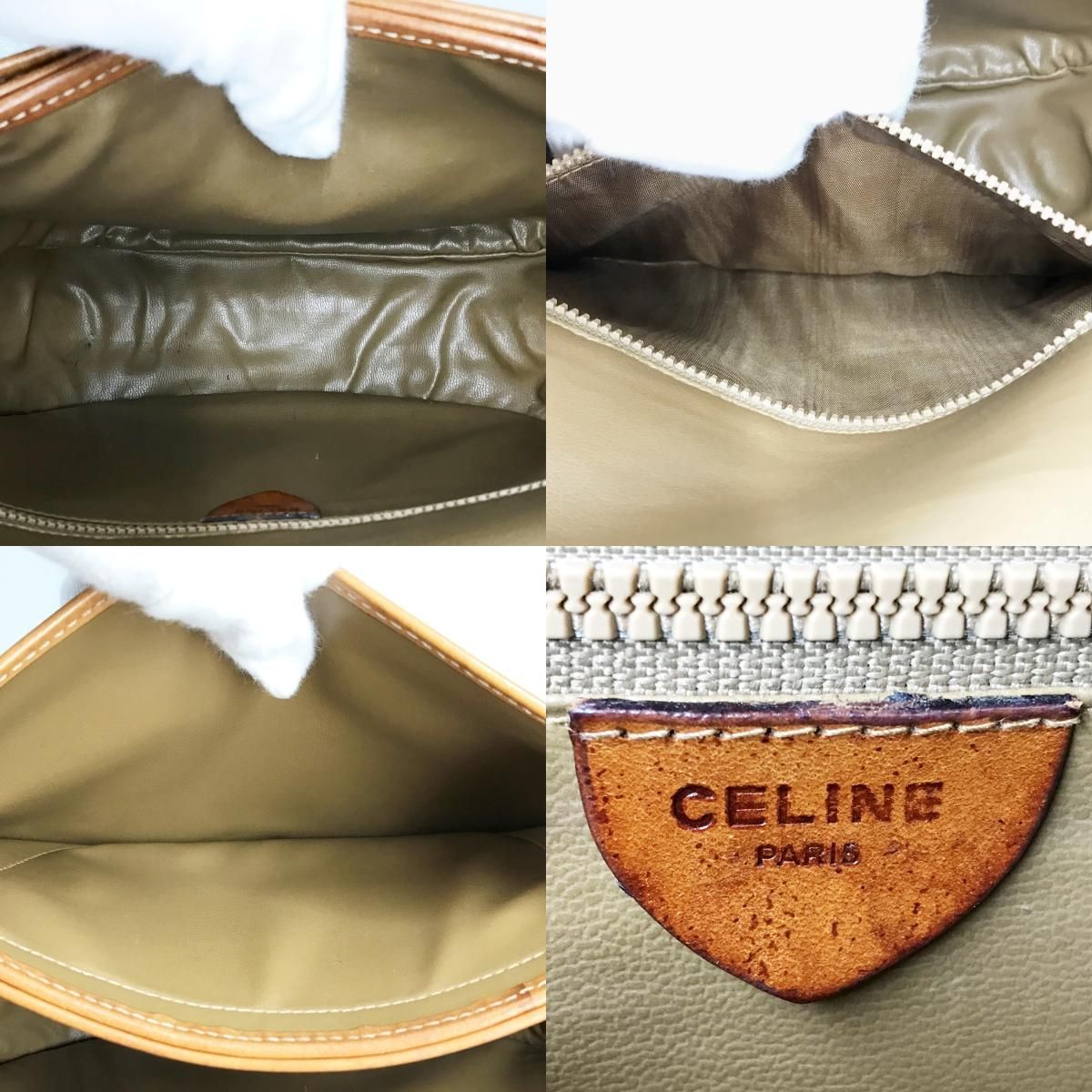 CELINE セリーヌ ショルダーバッグ 斜め掛け バッグ マカダム柄 