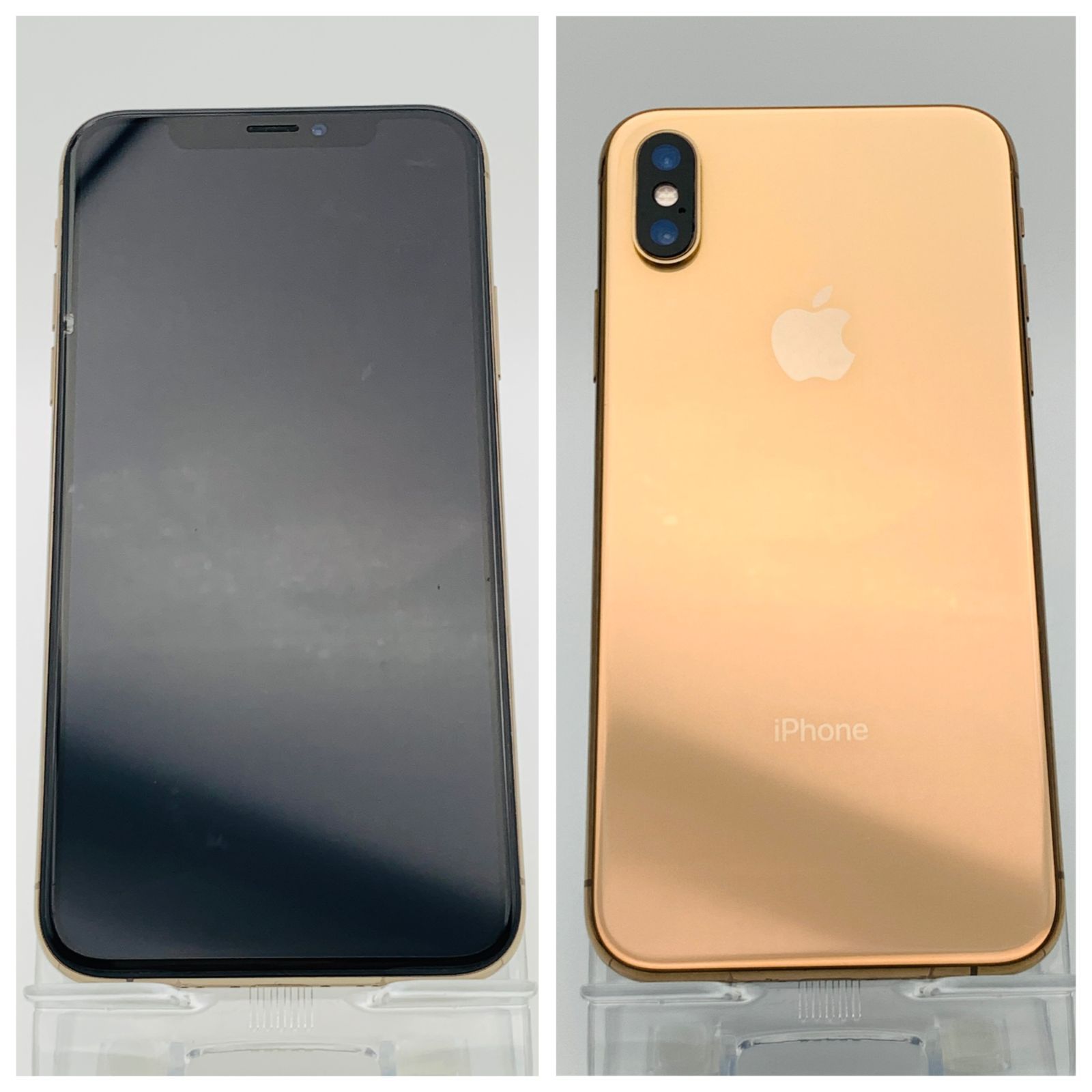 iPhoneXs 64GB ゴールド【SIMフリー】新品バッテリー - メルカリ