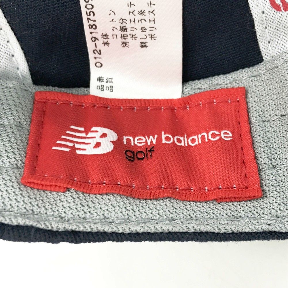 NEW BALANCE ニューバランス  キャップ  ネイビー系 FR [240101277610] ゴルフウェア ストスト