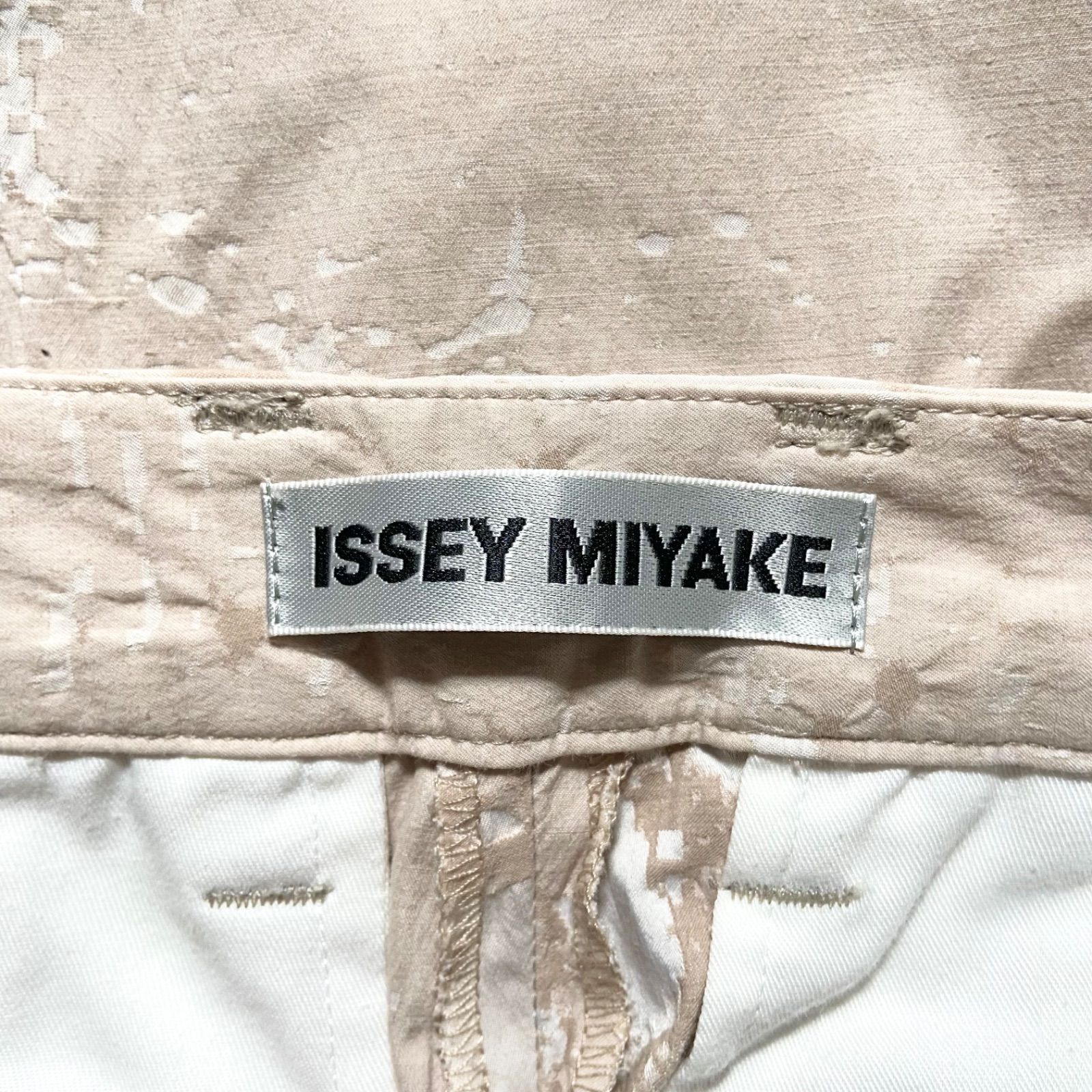 ISSEY MIYAKE スプラッシュジャガードストレッチパンツ 1 【公式通販】