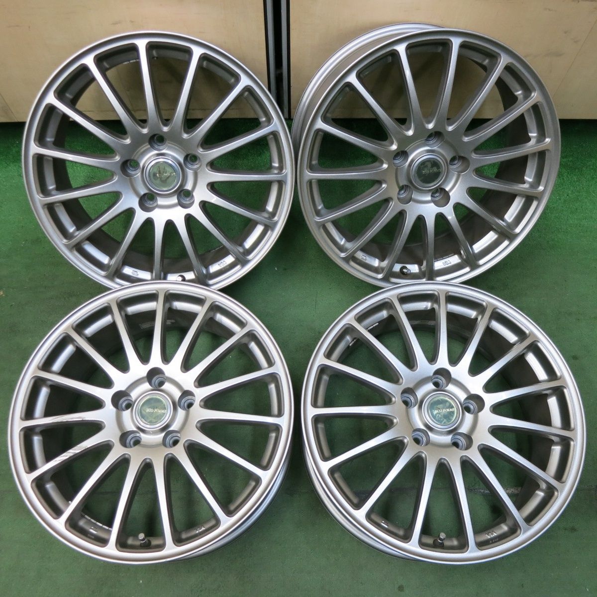 [送料無料] キレイECO FORME ブリヂストン製 ホイール 17インチ エコフォルム 17×7J PCD114.3/5H5021420SYホ