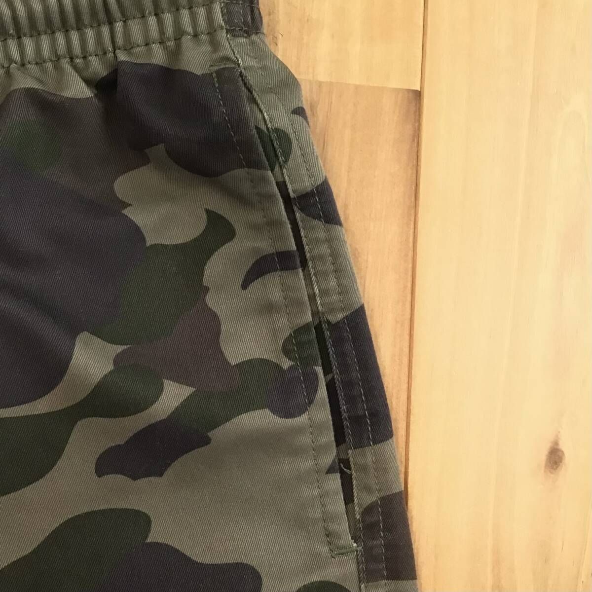 新品2XL！BAPE×arena ABCカモナイロンショーツ緑迷彩 A BATHING APE - アベシングエイプbape日本製ベイプ カモフラ
