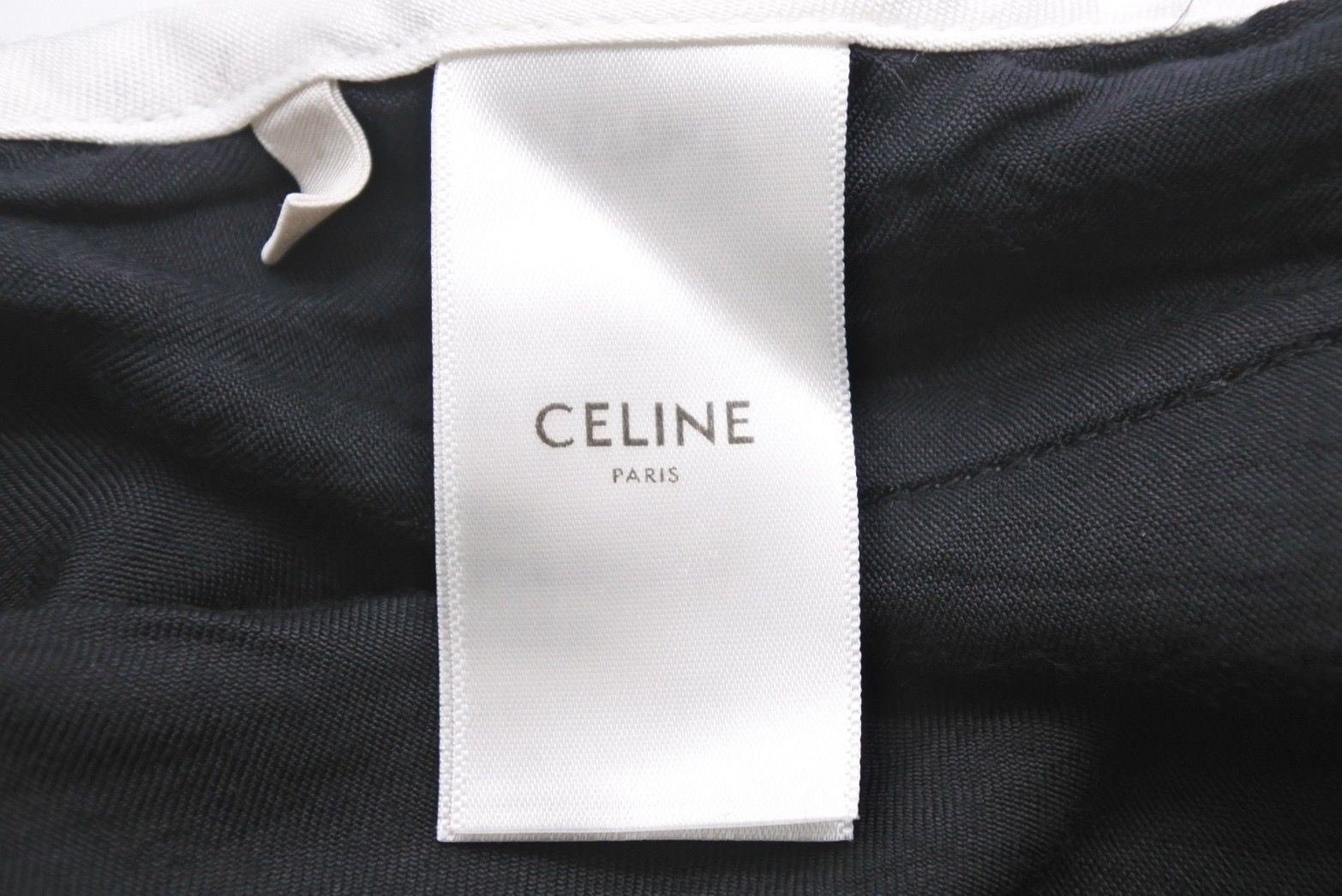 CELINE(セリーヌ)ロゴ アスレチックサテンショートショートパンツ