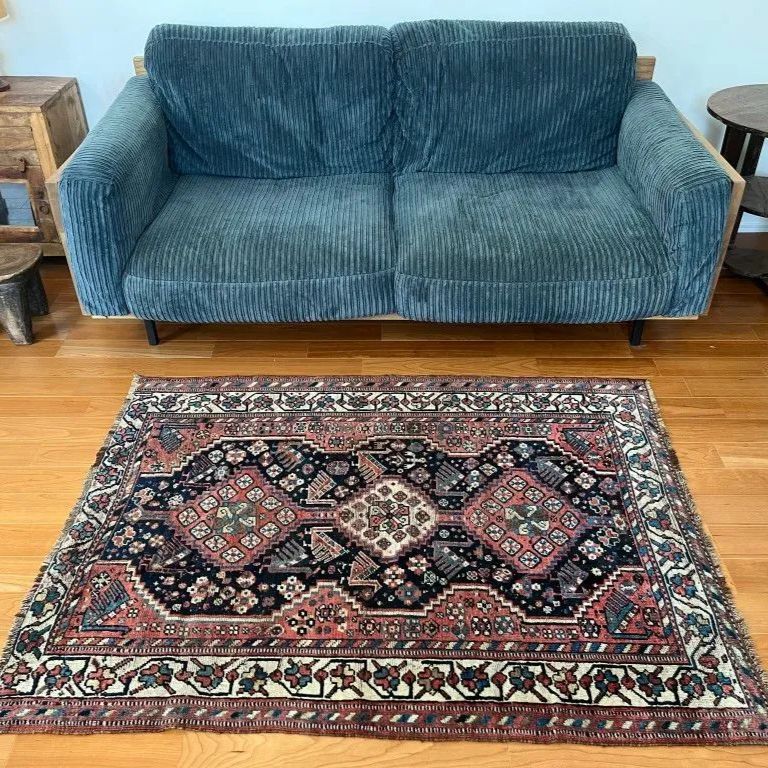 Antique Tribal Rug ハムセ 149 × 114 cm [GLR0482] ヴィンテージラグ　トライバルラグ