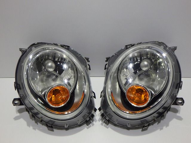 R56 R55 ミニクーパー ヘッドライト左右 ハロゲン 16270401 160818-01 コーティング加工済 250612054