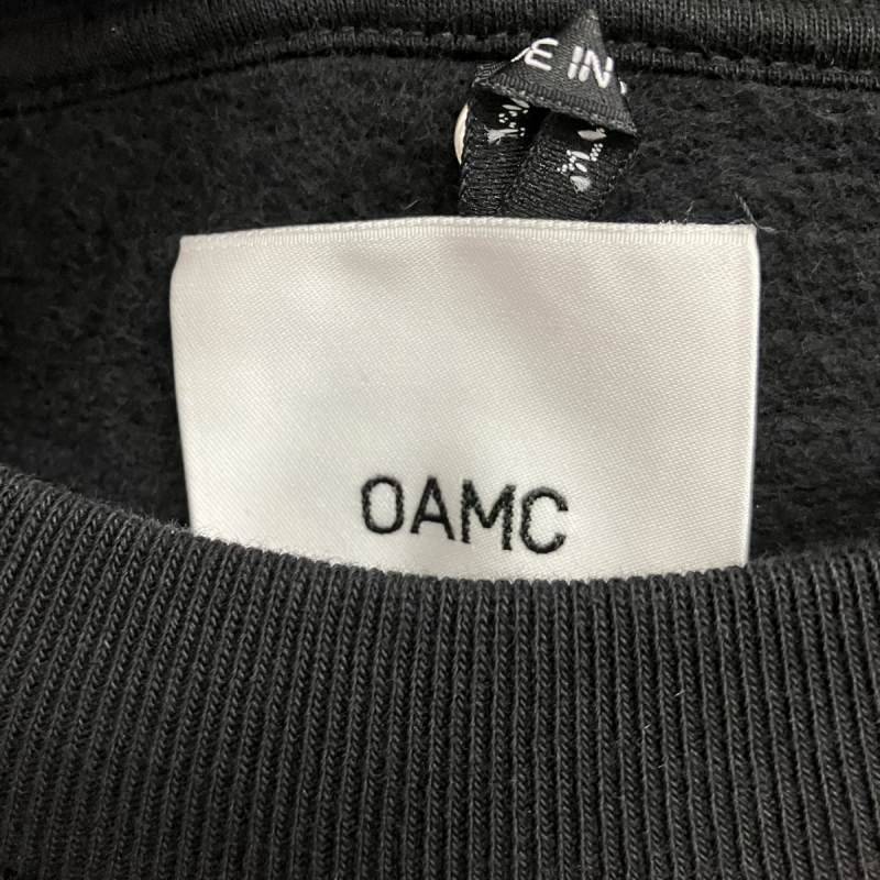 オーエーエムシー OAMC ロンハーマン別注 ロゴクルーネックスウェット 