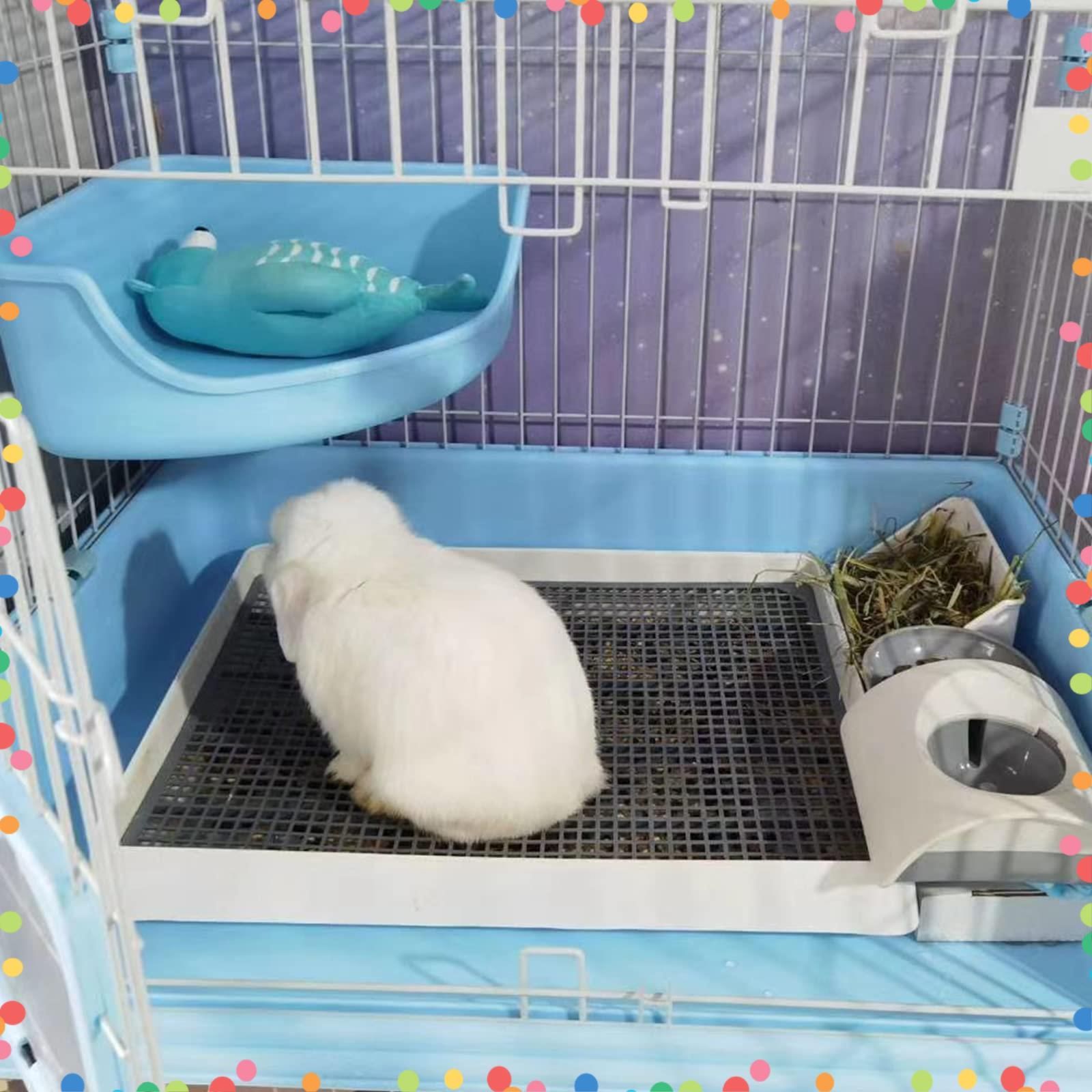 人気商品】wcgfoever うさぎ トイレ 大きい スノコ 飼育ケージに