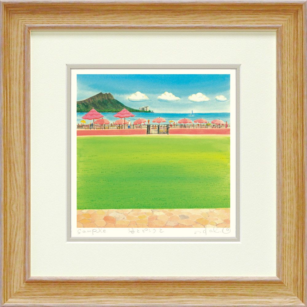 楽天市場】初夏の高原 くりのきはるみ (栗乃木ハルミ) Sサイズ 絵 絵画