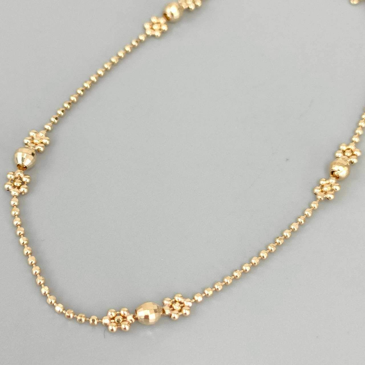 18金 K18 デザインブレスレット レディース 1.87g 18㎝ D287 WWW_SIROKUMA-CORPORATION_COM