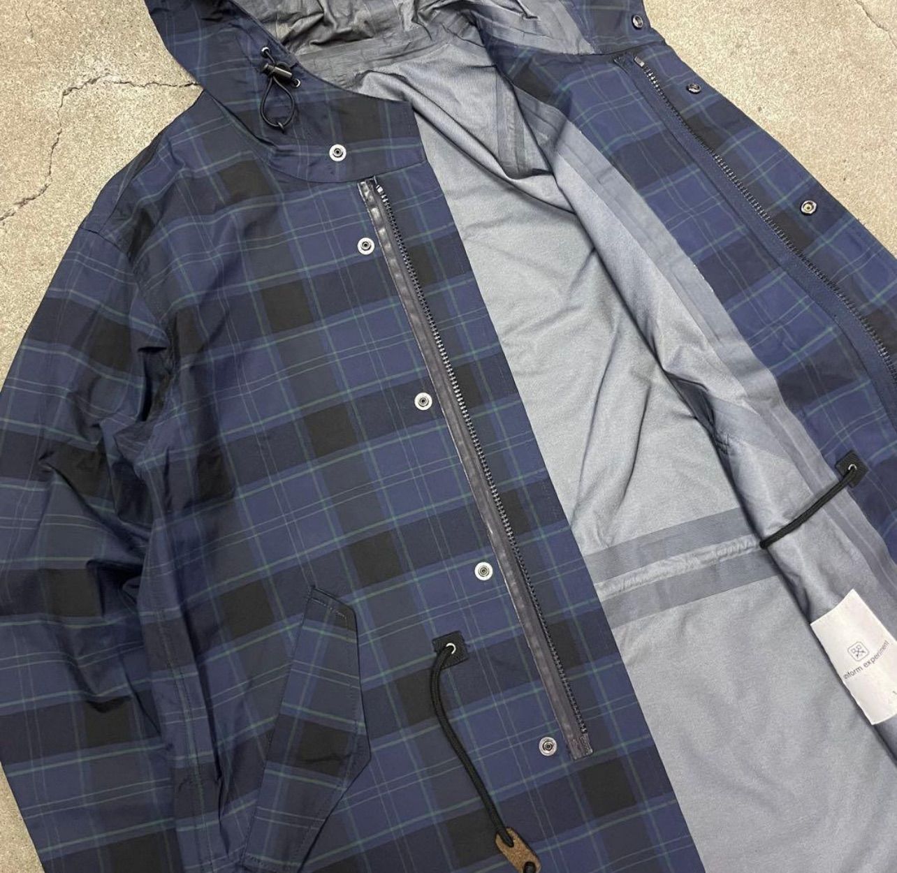 uniform experiment SAITOS 3LAYER NYLON CHECK MODS COAT