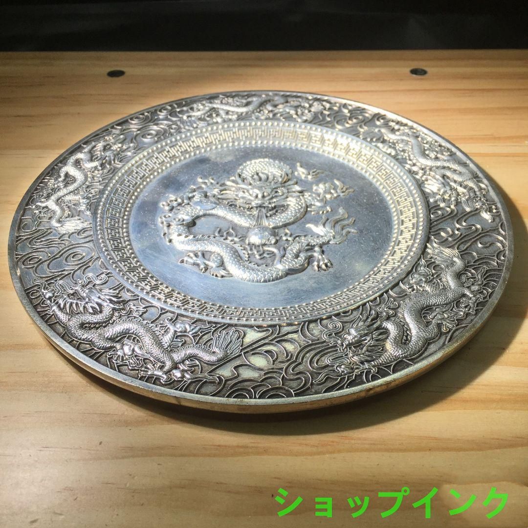 銅 細工 干支竜盆 九龍盤 リビング玄関 開運 風水 招財 置物 工芸品 銅 細工 干支竜盆 九龍盤 リビング玄関 開運 風水 招財 置物