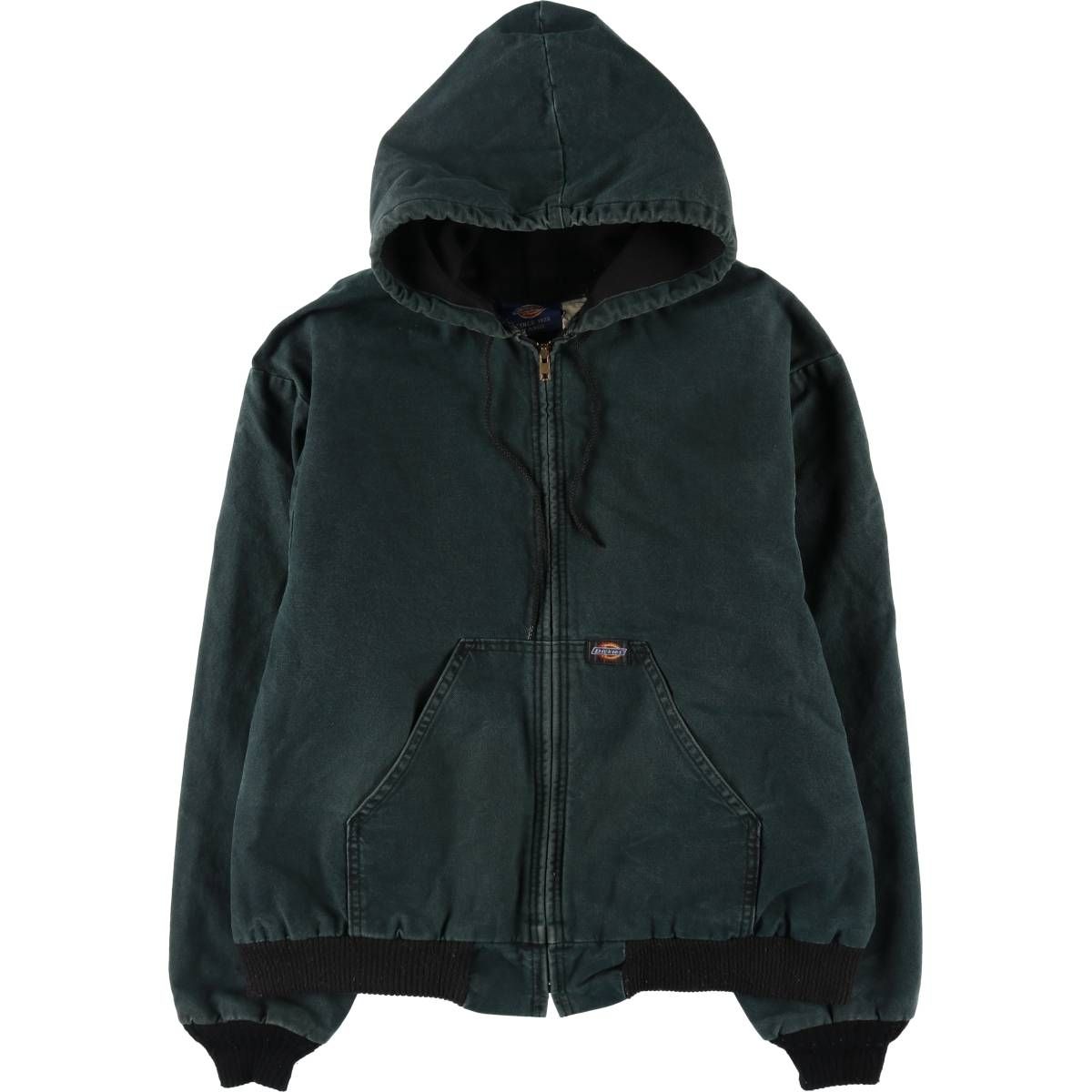 古着 90年代 ディッキーズ Dickies ダックフルジップパーカー メンズL相当 ヴィンテージ/eaa521902