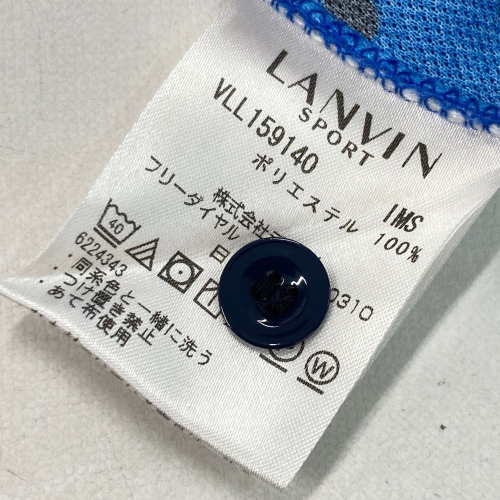 サイズ：38 LANVIN SPORT ランバン スポール 半袖ポロシャツ ドット柄