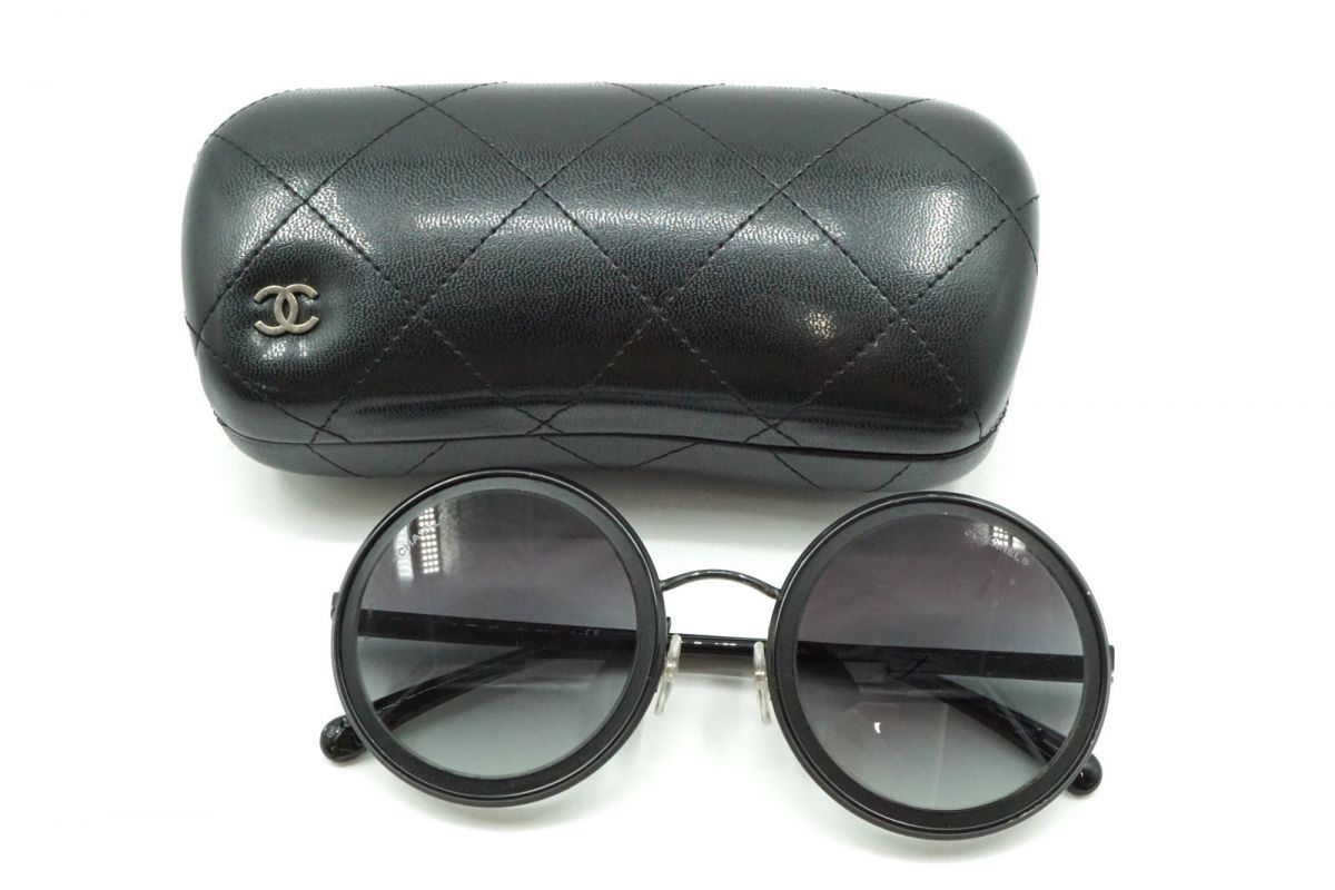 シャネル プラスチック ラウンド サングラス 4226 CHANEL シャネル ラウンド サングラス 4226 丸メガネ アイウェア