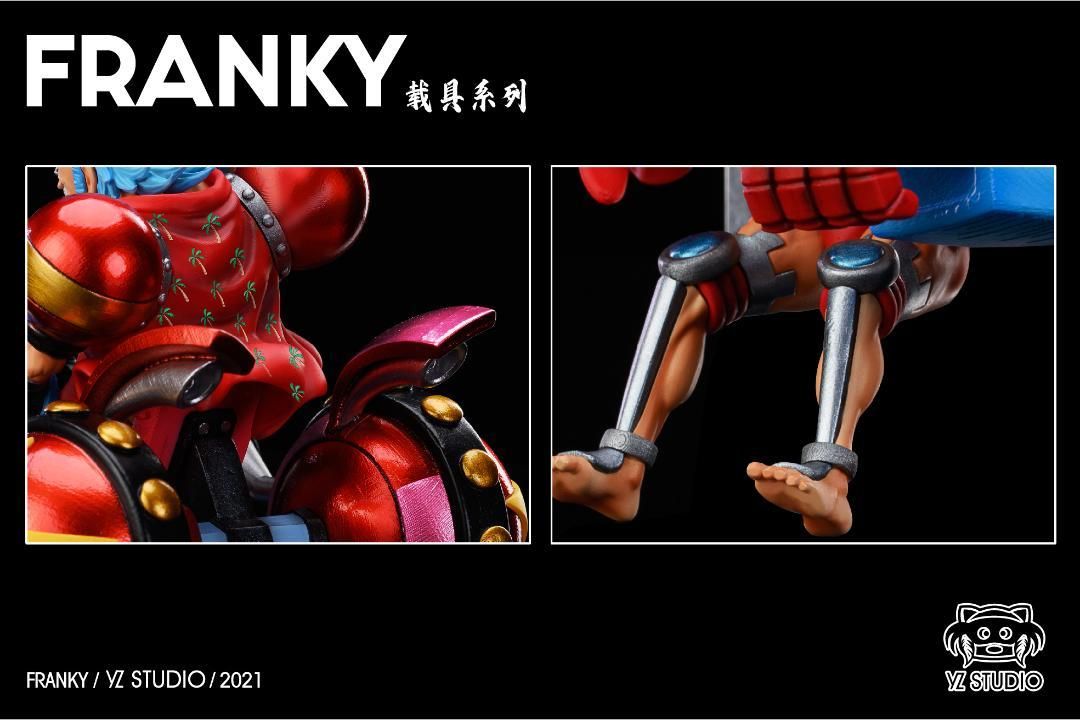ワンピース フランキー&クロサイFR-U4号 ガレージキット ワーコレフィギュア ワンピース フランキー&クロサイFR-U4号 ガレージキット