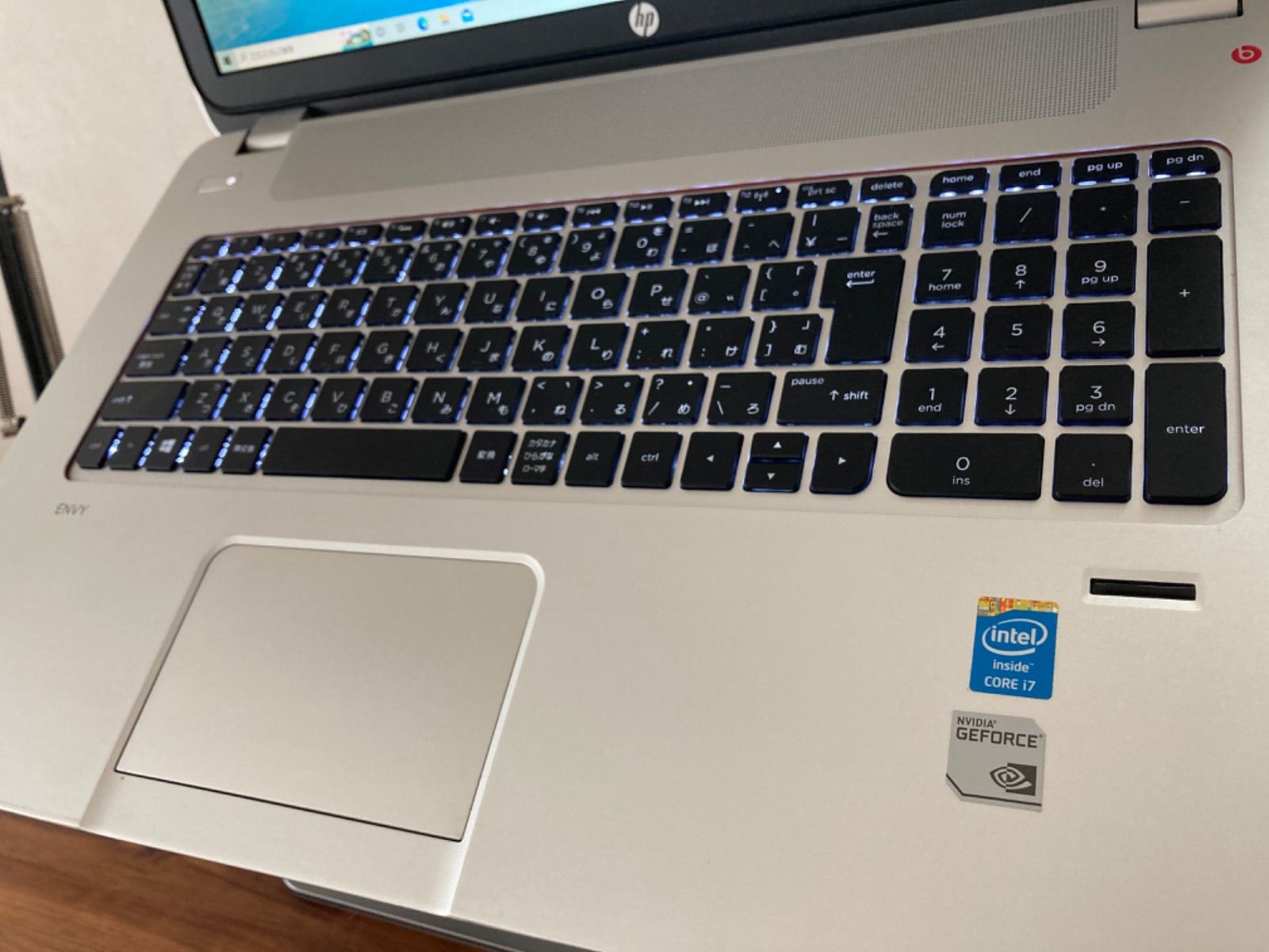 hp envy 17 ノートパソコン beats audio - メルカリ