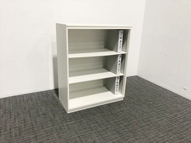 オープン書庫 シンライン 天板付 スチールキャビネット イトーキ