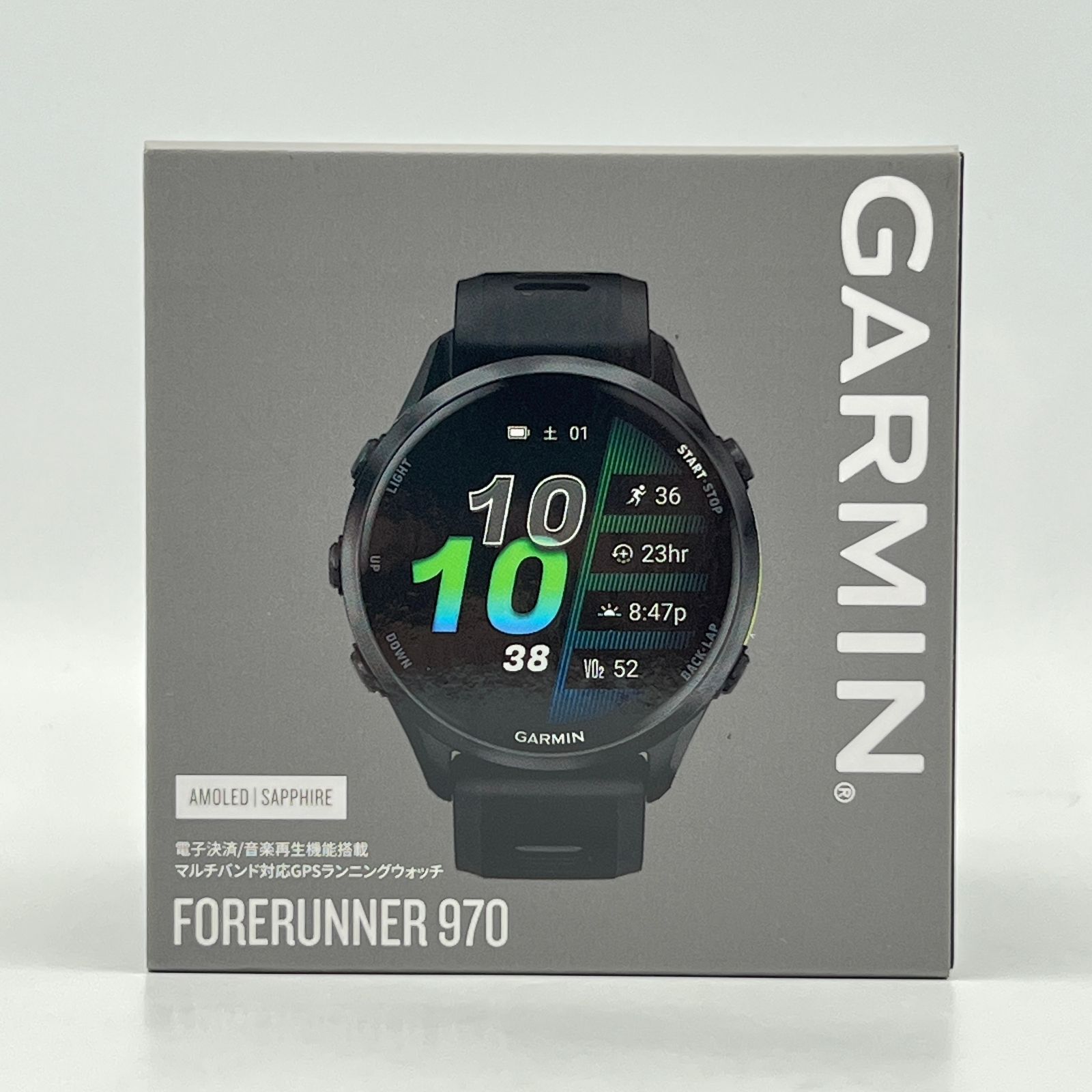 新品】GARMIN Forerunner 970 Black - メルカリ