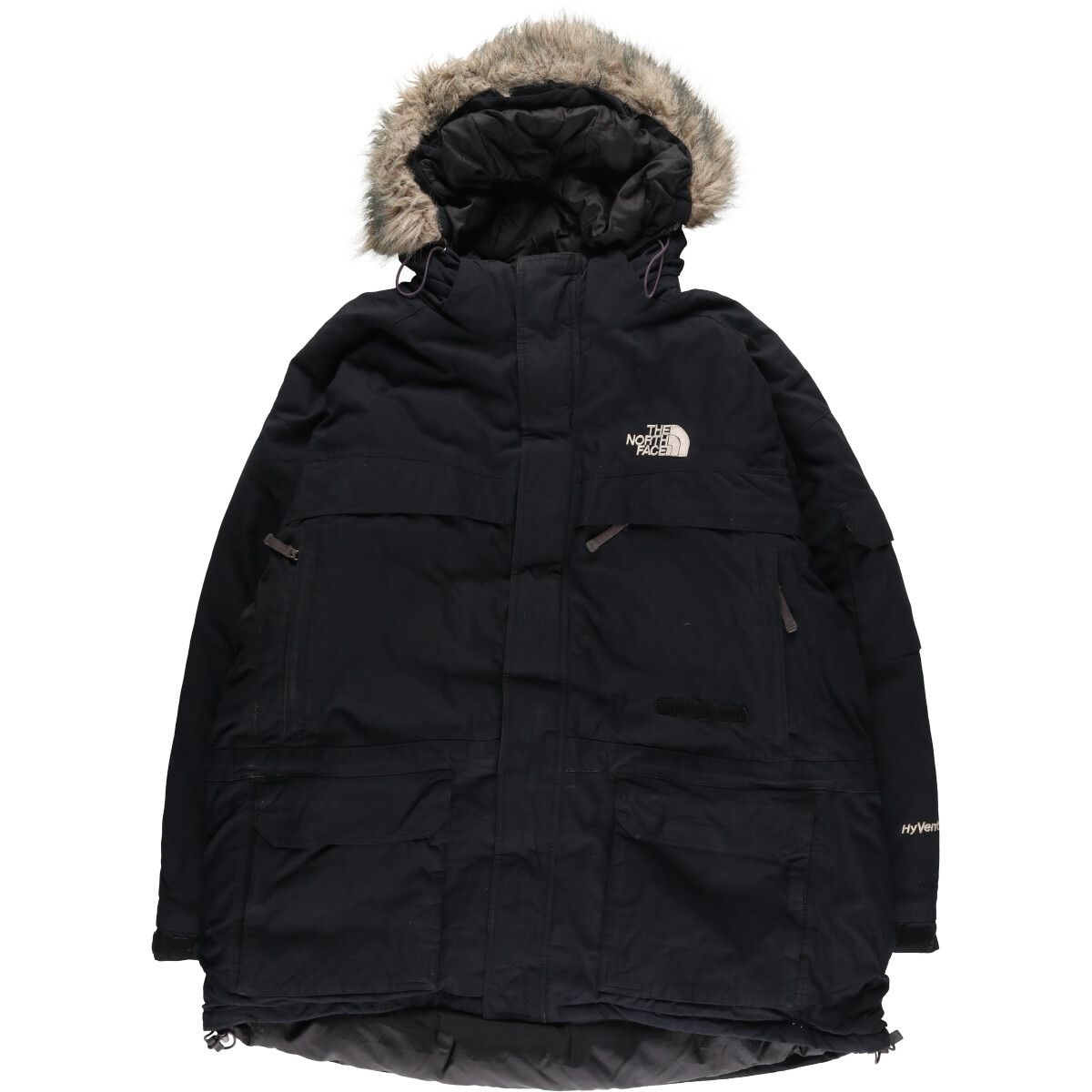 古着 ビッグサイズ 90年代 ザノースフェイス THE NORTH FACE HYVENT ハイベント マクマードパーカ ダウンパーカー/eaa454993