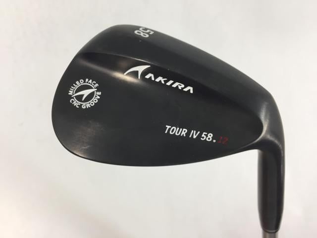 返品OK ゴルフクラブ 超 アキラ アキラ ツアーウェッジ4 ブラック SteelFiber i95 CW SW