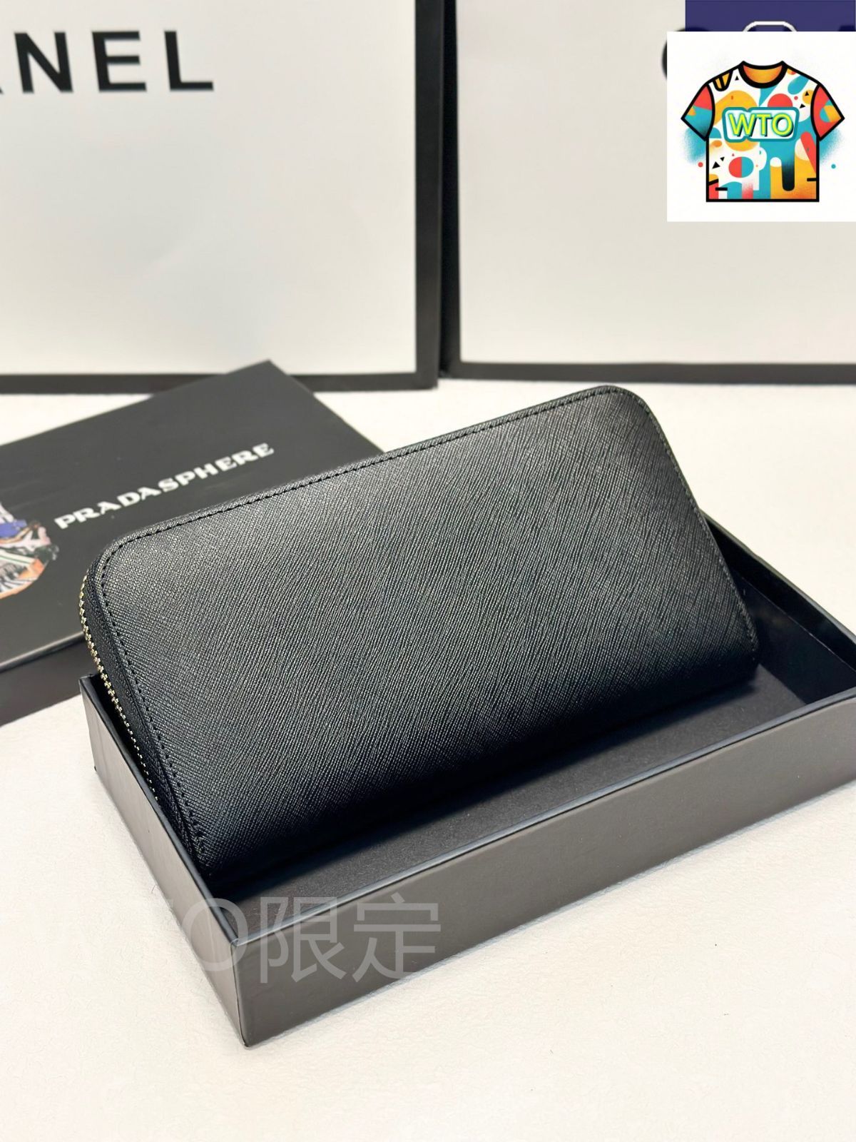 今日 Prada プラダ クロスグレインレザーシリーズ クラシックデザインで長く愛用できるモデル-WTO輸入2